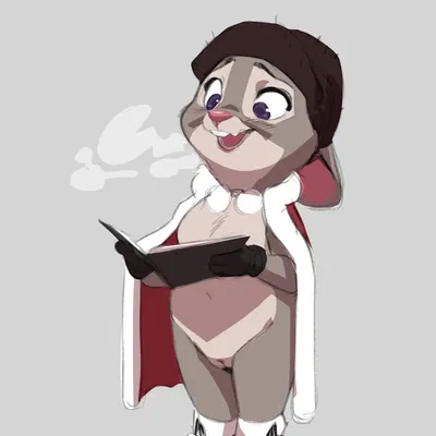 bonnie hopps (christmas, disney) created by thehumancopier