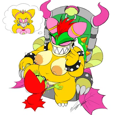 bowletta, fawful (mario and luigi (series), mario bros) created by timoteihiv