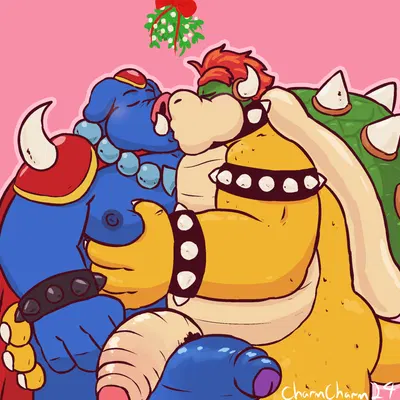bowser, ganon (mario bros, nintendo) created by charmcharmcharm