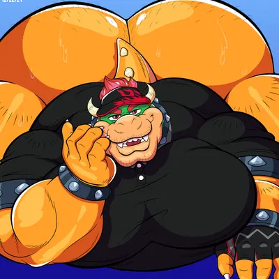 bowser (mario bros, mario golf) created by jr7luckytanuki