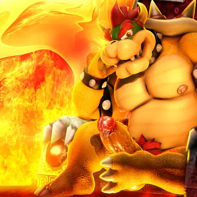 bowser (mario bros, mythology) created by moonwulf