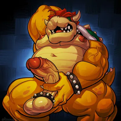 bowser (mario bros, nintendo) created by koenics