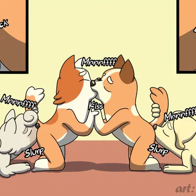 brandy cattle, chilli heeler, janelle (bluey) (bluey (series)) created by caluriri