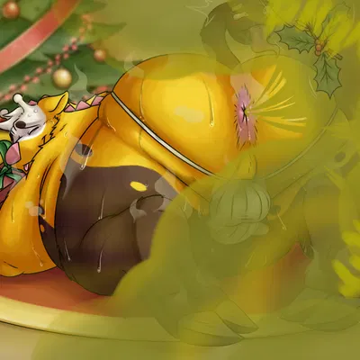 bray and cy (ellistheeagle) (christmas, nintendo) created by laught468