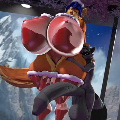 carmelita fox, sly cooper (christmas, sly cooper (series)) created by ok bruh