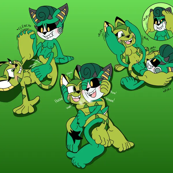 carol tea, cassia the pronghorn (archie comics, freedom planet) created by mepwep