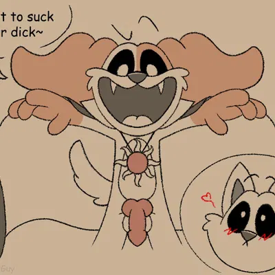 catnap (poppy playtime), dogday (poppy playtime) (halloween, inktober) created by slightlyarousedguy