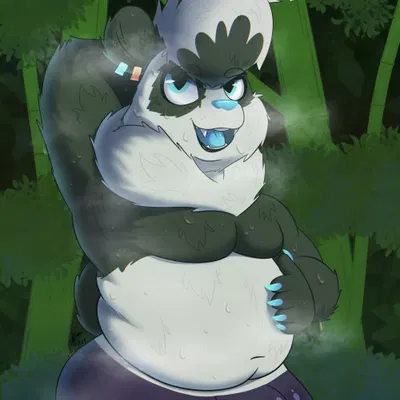 chi panda created by chi panpan