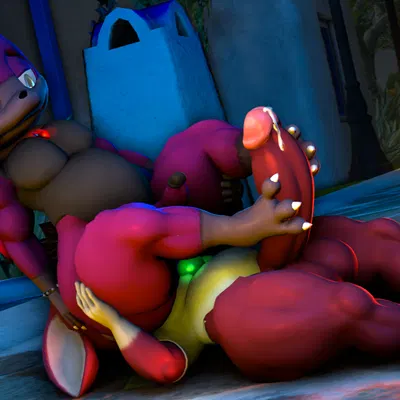 chip (sonic), dark gaia (sega, sonic the hedgehog (series)) created by qualske98