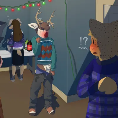 christmas created by ajul the thing