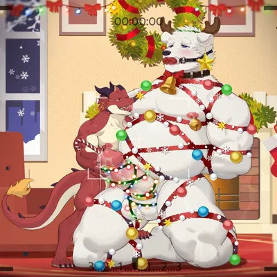 christmas, mythology created by kaolongbaoo