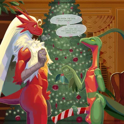 christmas, nintendo created by poskapaints