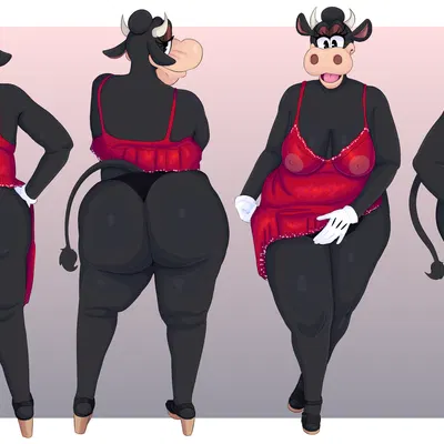 clarabelle cow (disney) created by boolishclara