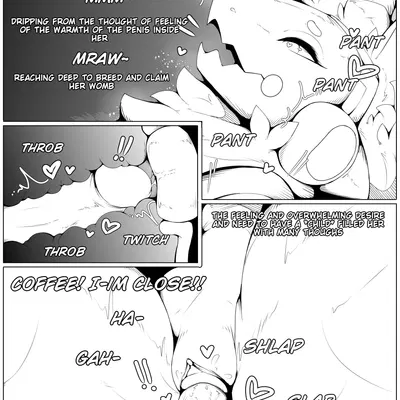 coffee (sketchy protogen) created by sketchy protogen