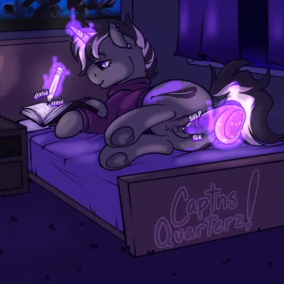 corvid quill (captnsquarterz), fan character (hasbro, my little pony) created by captnsquarterz