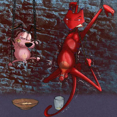 courage the cowardly dog (character), katz (courage the cowardly dog) (cartoon network, courage the cowardly dog) created by illegaleel