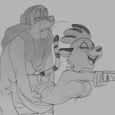 cowardly lion, hungry tiger (metro-goldwyn-mayer, the wonderful wizard of oz) created by dbaru