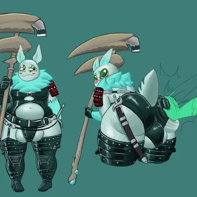 crystal (sonofzook) (ninja gaiden) created by redmanart