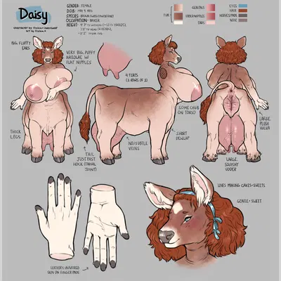 daisy (zwerewolf) created by fralea