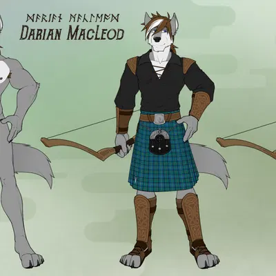 darian macleod, djwolf created by stonecircle