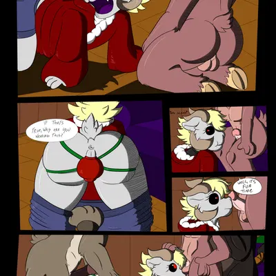 dasher, donner, krampus (christmas) created by midnight meowth