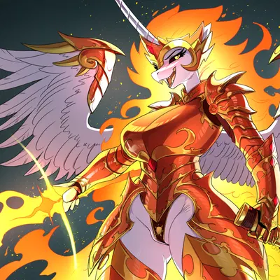 daybreaker (mlp) (friendship is magic, hasbro) created by chrysalisdraws