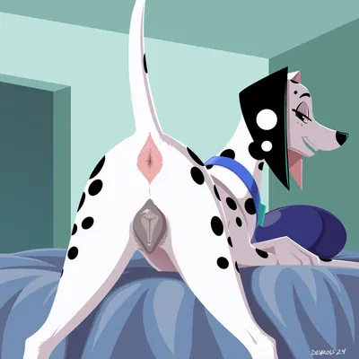 delilah (101 dalmatians) (101 dalmatian street, 101 dalmatians) created by devo87