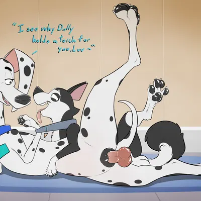 delilah (101 dalmatians), hansel (101 dalmatians) (101 dalmatian street, 101 dalmatians) created by psy101