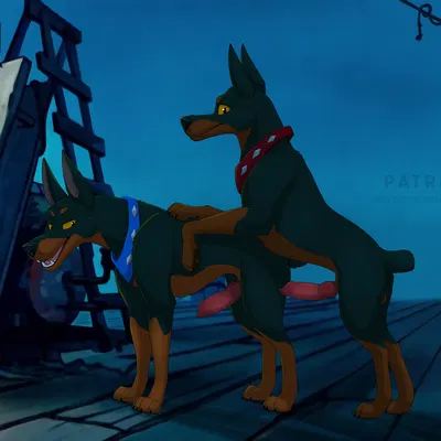 desoto (disney), roscoe (disney) (disney, oliver and company) created by ethersilverfox