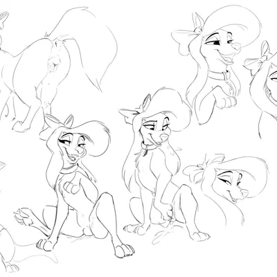 dixie (tfath) (disney, the fox and the hound) created by smitty g