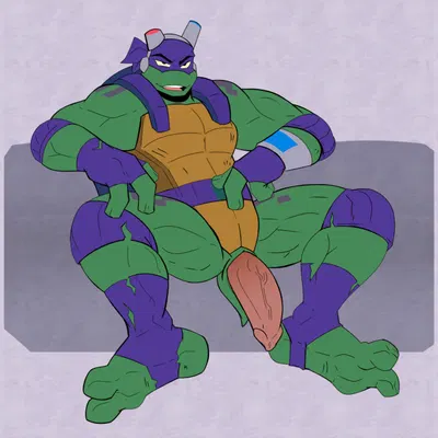donatello (tmnt) (rise of the teenage mutant ninja turtles, teenage mutant ninja turtles) created by mishajeans
