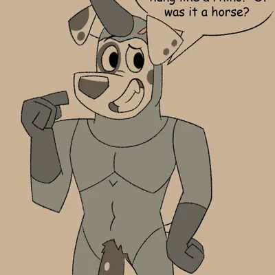 doug (101 dalmatians), rhino (spider-man) (101 dalmatian street, 101 dalmatians) created by slightlyarousedguy