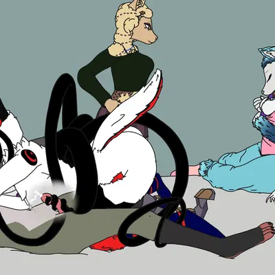 elaine faucett (redace83), mellow (character), noisy (redace83) created by how-about