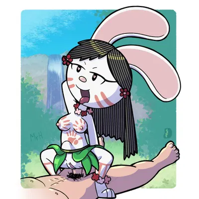 elinor rabbit (elinor wonders why, pbs) created by mr harinezumi