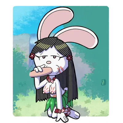 elinor rabbit (elinor wonders why, pbs) created by mr harinezumi