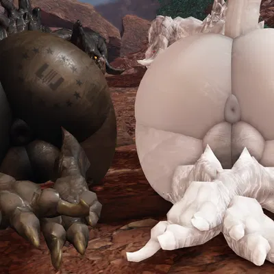 enclaw (willie piv), goris (fallout) (fallout, microsoft) created by willie piv