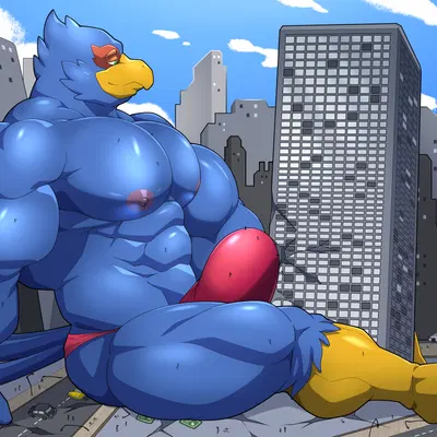 falco lombardi (nintendo, star fox) created by maldu