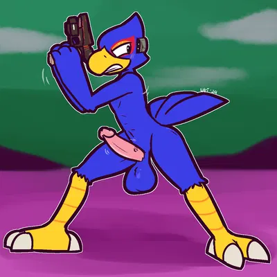 falco lombardi (nintendo, star fox) created by ultilix