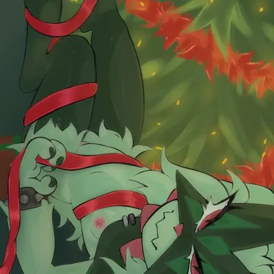 fan character (christmas, nintendo) created by shieshuqqq