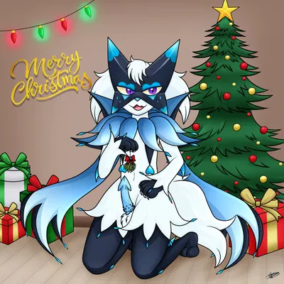 fan character, glace (cris79x) (christmas, nintendo) created by dark moon