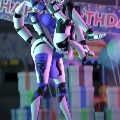 fan character, rachel (fnafgamern), sam (gothicgalsfm) (five nights at freddy's, scottgames) created by fnafgamern