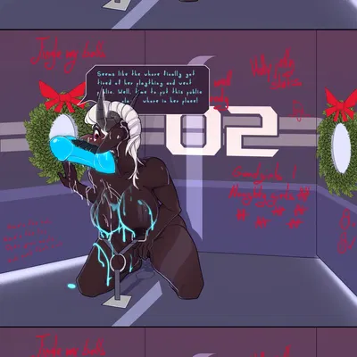 fan character, seraphina (kilroy was here) created by chapaevv