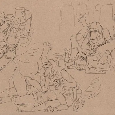 faust (vonepitaph), katya (voil) created by vonepitaph