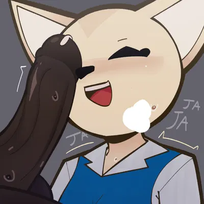 fenneko (aggretsuko, sanrio) created by lunny sketch