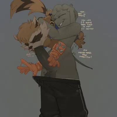 filt (filt), rocket raccoon (guardians of the galaxy, marvel) created by filt