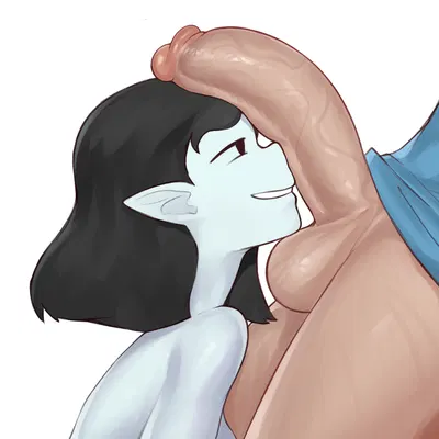 finn the human, marceline abadeer (adventure time, cartoon network) created by dryvial