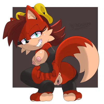 fiona fox (archie comics, sega) created by spindasher98