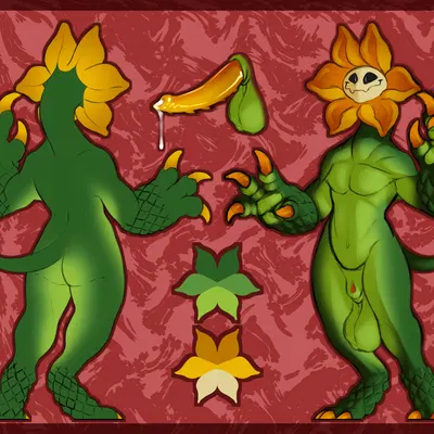 flowey the flower (undertale, undertale (series)) created by angiosapien