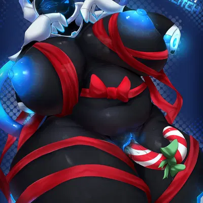 fluffy (fluffyglitch) (christmas) created by rinthalox