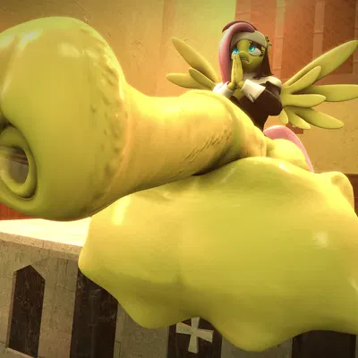 fluttershy (mlp) (friendship is magic, hasbro) created by cryowolf9